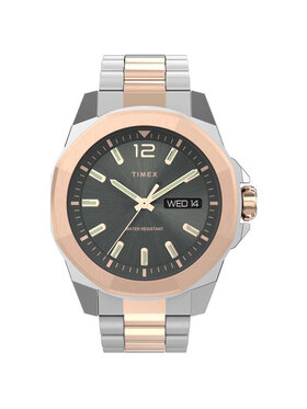 Timex Timex Zegarek TW2V43100 Różowe złoto