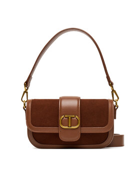 TWINSET TWINSET Kabelka Tracollla 252TD8371 Hnedá