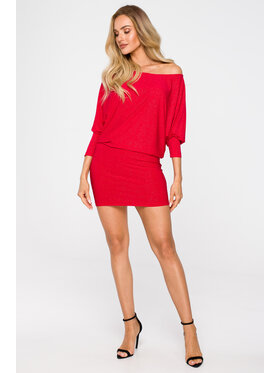 Made of Emotion Made of Emotion Vestito da giorno M723 Rosso Premium Fit