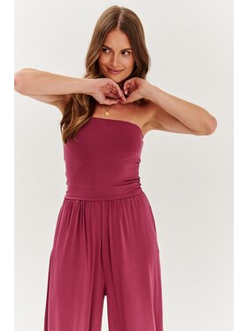 NAOKO NAOKO Top Twilight Haze Różowy Regular Fit