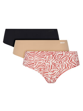 DKNY DKNY Fazonos bugyi szett DK5028BP3 Színes