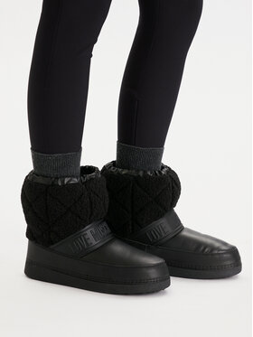 LOVE MOSCHINO LOVE MOSCHINO Čizme za snijeg JA24412G0NISJ00A Crna