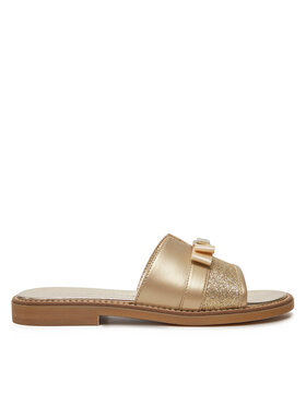 Tommy Hilfiger Tommy Hilfiger Шльопанці Sandal T4A2-33942-0572 S Золотий