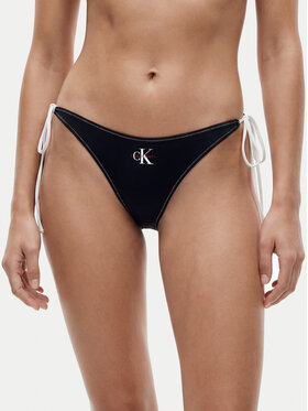 Calvin Klein Swimwear Calvin Klein Swimwear Bikini partea de jos LV00Q61215 Negru