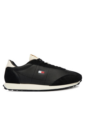 Tommy Jeans Tommy Jeans Sneakers Tjm Retro Runner Archive Mix Mat EM0EM01763 Schwarz