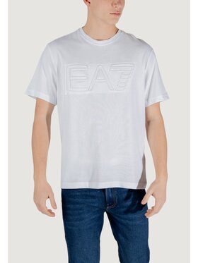 EA7 Emporio Armani EA7 Emporio Armani T-Shirt 7M000149 AF14772 Biały Casual Fit