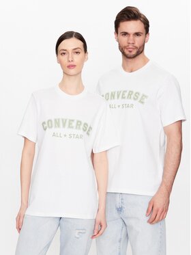 Converse Converse Póló Unisex All Star 10024566-A01 Fehér Regular Fit
