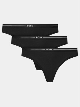 BOSS BOSS Fazonos bugyi szett 50510016 Fekete