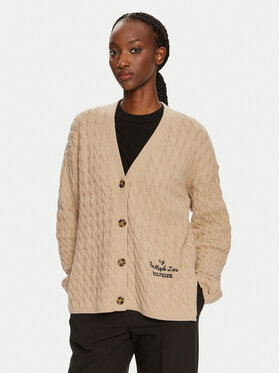 Tommy Hilfiger Tommy Hilfiger Kardigan WW0WW42143 Bež Relaxed Fit
