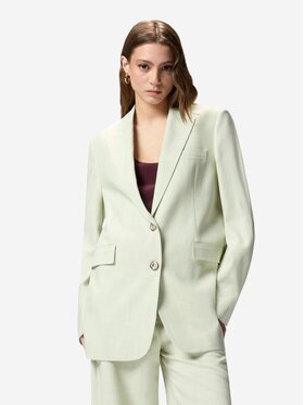 PINKO PINKO Μπουφάν γυναικείο FAITH GIACCA FRISOTTINO Πράσινο Comfort Fit