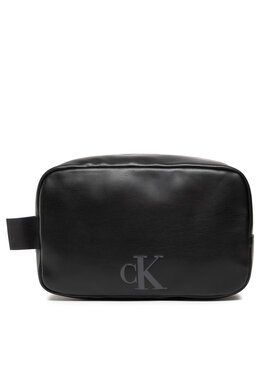 Calvin Klein Calvin Klein Kosmētikas somiņa Monogram Soft Washbag K50K509865 Melns