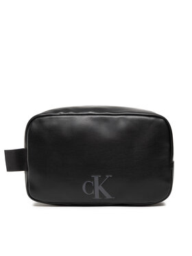 Calvin Klein Calvin Klein Pochette per cosmetici Monogram Soft Washbag K50K509865 Nero