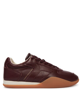 Tommy Hilfiger Tommy Hilfiger Сникърси Th Vintage Low Runner Leather FW0FW09485 Кафяв