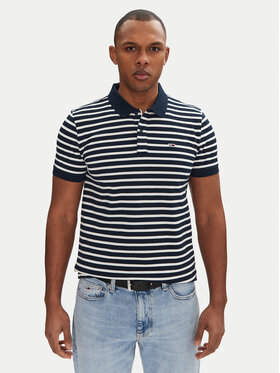 Tommy Jeans Tommy Jeans Polokošile DM0DM20676 Tmavomodrá Slim Fit