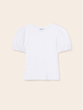 Mayoral Mayoral T-shirt 6046 Bijela