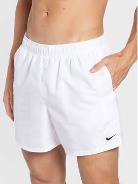 Nike Nike Szorty kąpielowe Volley NESSA560 Biały Regular Fit
