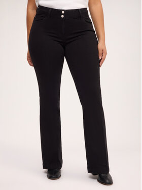 Fiorella Rubino Fiorella Rubino Jeansy P464T105158N033 Czarny Flare Fit