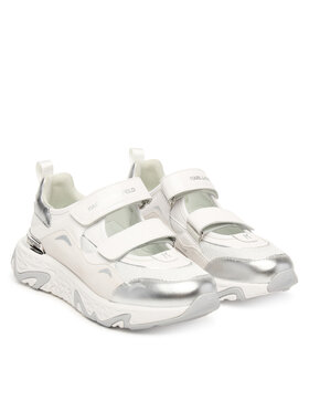 KARL LAGERFELD KARL LAGERFELD Laisvalaikio batai Blaze KL62406 Balta