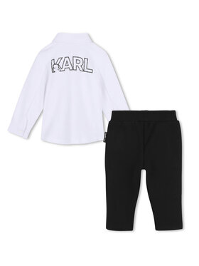 Karl Lagerfeld Kids Karl Lagerfeld Kids Rinkinys kūdikiams Z31486 S Balta Regular Fit