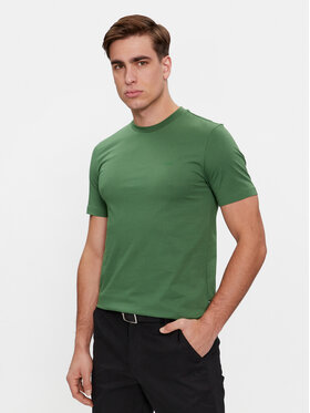 BOSS Boss T-Shirt Thompson 01 50468347 Zelená Regular Fit