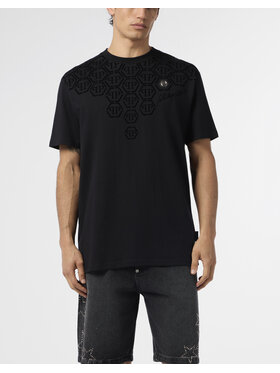 PHILIPP PLEIN PHILIPP PLEIN T-shirt 29719 Nero Regular Fit