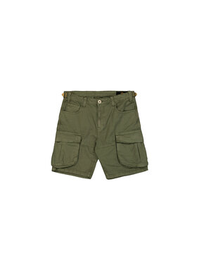Alpha Industries Alpha Industries Šortky Canvas Cargo Short Zelená Loose Fit