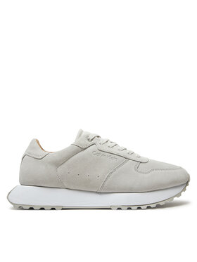 Calvin Klein Calvin Klein Sneakersy Low Top Lace Up Suede HM0HM01645 Szary