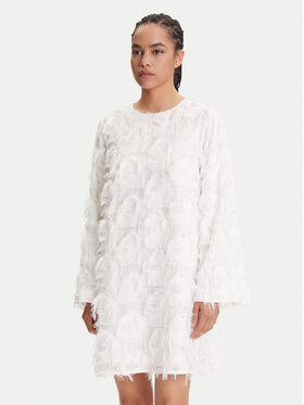 YAS YAS Sukienka koktajlowa 26038226 Biały Loose Fit