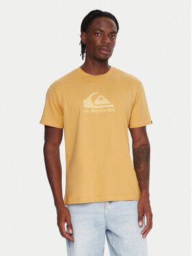 Quiksilver Quiksilver T-Shirt Ev Comp Logo EQYZT08182 Żółty Regular Fit
