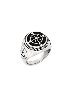 Breil Breil Pierścionek EMBLEMS Czarny