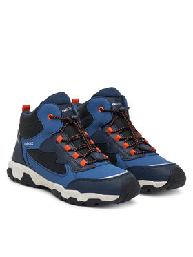 Geox Geox Schnürschuhe J Magnetar Boy B Abx J463ZC 050FU C4277 D Blau