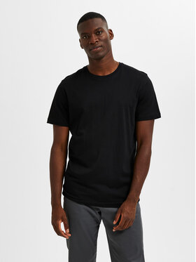Selected Homme 3 marškinėlių komplektas Haxel 16087854 Juoda Regular Fit
