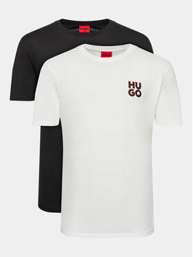 HUGO HUGO Souprava triček 50492550 Bílá Regular Fit