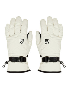 Roxy Roxy Guanti da snowboard Jetty Solid ERJHN03267 Bianco