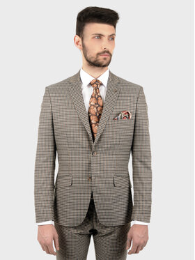 Evenemen Evenemen Marynarka BENVICO Brązowy Slim Fit