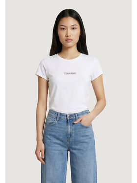 Calvin Klein Jeans Calvin Klein Jeans T-shirt LV047F842G Bianco Casual Fit