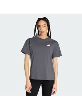 adidas adidas T-Shirt 165366 Szary Loose Fit