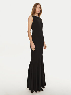 Rinascimento Rinascimento Официална рокля CFC0119999003 Черен Slim Fit