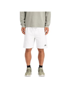 Alpha Industries Alpha Industries Bavlnené šortky AI.156367 Biela Regular Fit