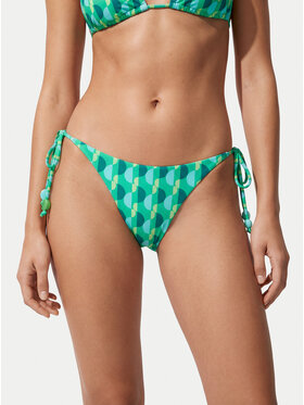 Seafolly Seafolly Spodný diel bikín Sorrento 40651-277 Zelená