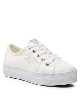 Gant Gant Πάνινα παπούτσια Leisha 24538701 Λευκό