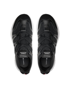 Tommy Hilfiger Superge Tech Runner Craft Vibram FM0FM05133 Črna