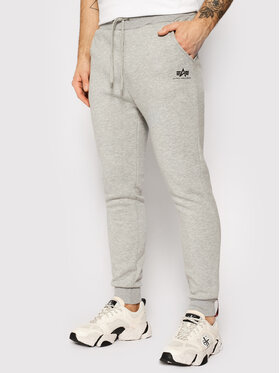 Alpha Industries Alpha Industries Долнище анцуг Basic Jogger 116370 Сив Slim Fit