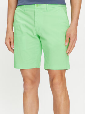 Tommy Hilfiger Tommy Hilfiger Шорти з тканини Brooklyn MW0MW23563 Зелений Regular Fit