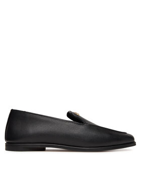 Tommy Hilfiger Tommy Hilfiger Lordsy Th Leather Loafer FW0FW09319 Čierna
