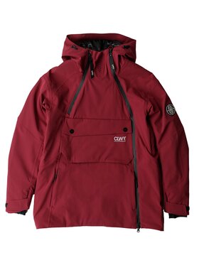 Colourwear Colourwear Kurtka snowboardowa Kurtka snowboardowa damska Colourwear Cake Anorak 2.0 Czerwony Relaxed Fit