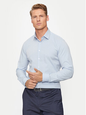 Calvin Klein Calvin Klein Cămașă K10K113163 Albastru Slim Fit