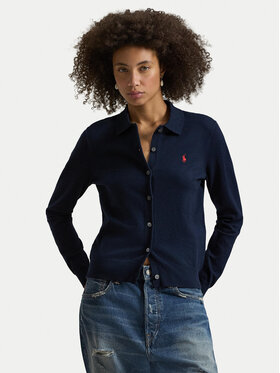 Polo Ralph Lauren Polo Ralph Lauren Kardigan 211972110502 Granatowy Slim Fit