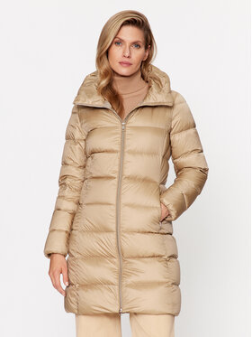 Geox Geox Пухено яке Charlene W3626D T2562F 5233 Бял Regular Fit