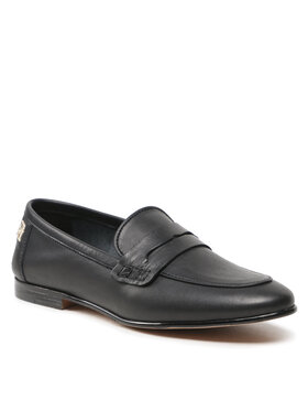 Tommy Hilfiger Tommy Hilfiger Сліпери Th Loafer FW0FW06991 Чорний